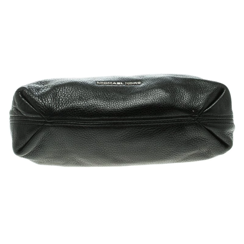 Michael Kors Black Leather Weston Shoulder Bag For Women - Image 6