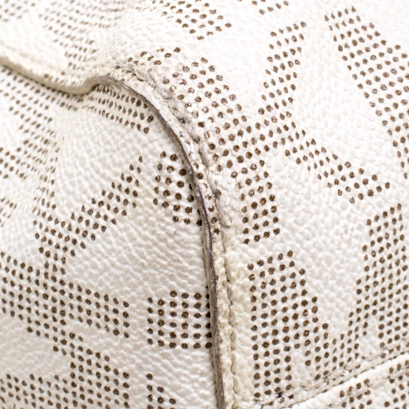 Michael Kors Off White Jet Set North South PVC Tote For Women - Image 10