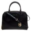 Michael Kors Black Saffiano Leather Large Reese Satchel For Women