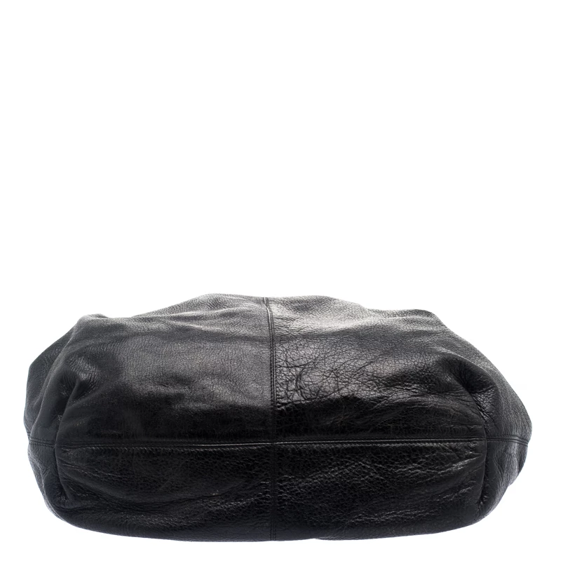 Michael Kors Black Leather Skorpios Tote For Women - Image 6