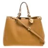 Michael Kors Brown Leather Cynthia Tote For Women