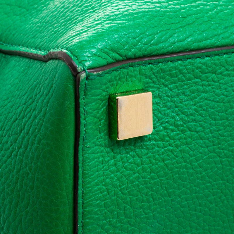 Michael Kors Green Soft Leather Miranda Tote For Women - Image 10