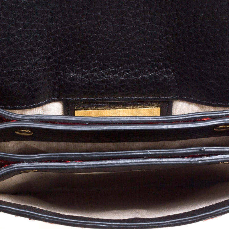 Michael Kors Red Python Crossbody Bag For Women - Image 7