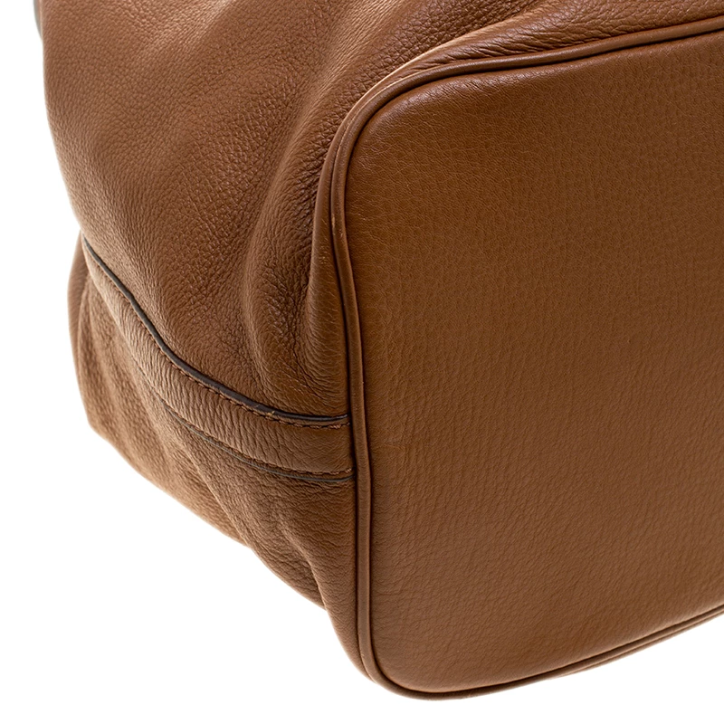 Michael Kors Cognac Leather Shopper Tote For Women - Image 11