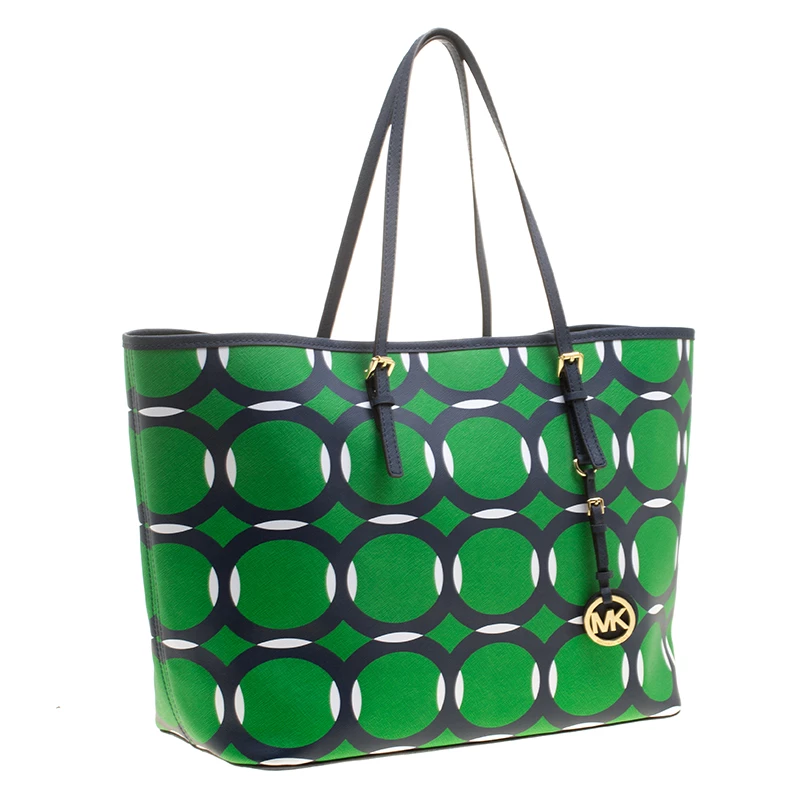 Michael Kors Multicolor Saffiano Leather Jetset Tote For Women - Image 3