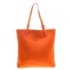 Michael Kors Orange Embossed Neoprene Jet Set Tote For Women