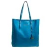 Michael Kors Turquoise Saffiano Leather Jetset Tote For Women