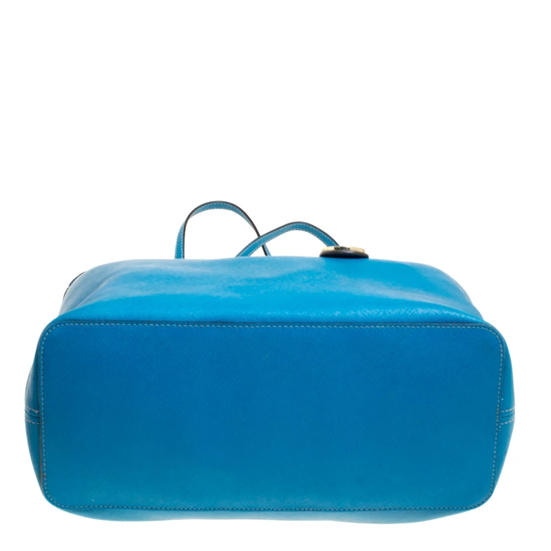 Michael Kors Turquoise Saffiano Leather Jetset Tote For Women - Image 6