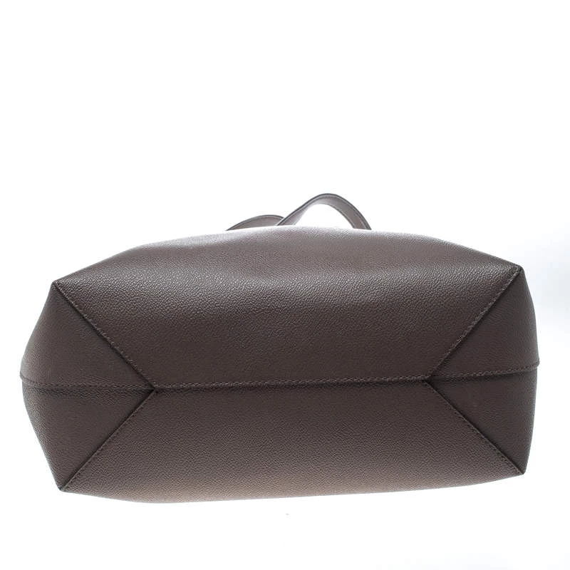 Michael Kors Dark Beige Leather Large Hayley Convertible Tote For Women - Image 6