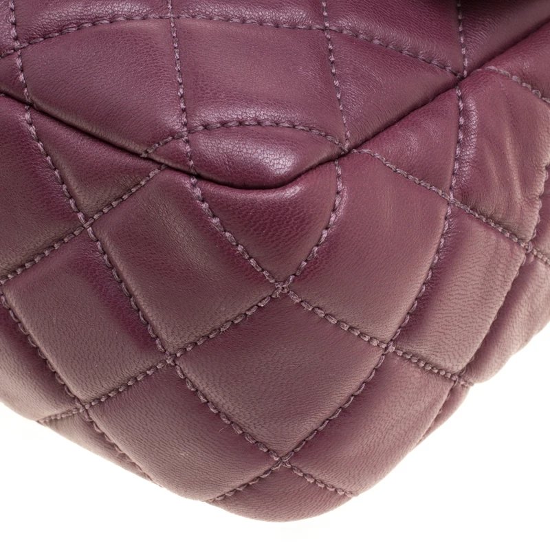 Michael Kors Burgundy Quilted Leather Sloan Shoulder Bag For Women - Image 11