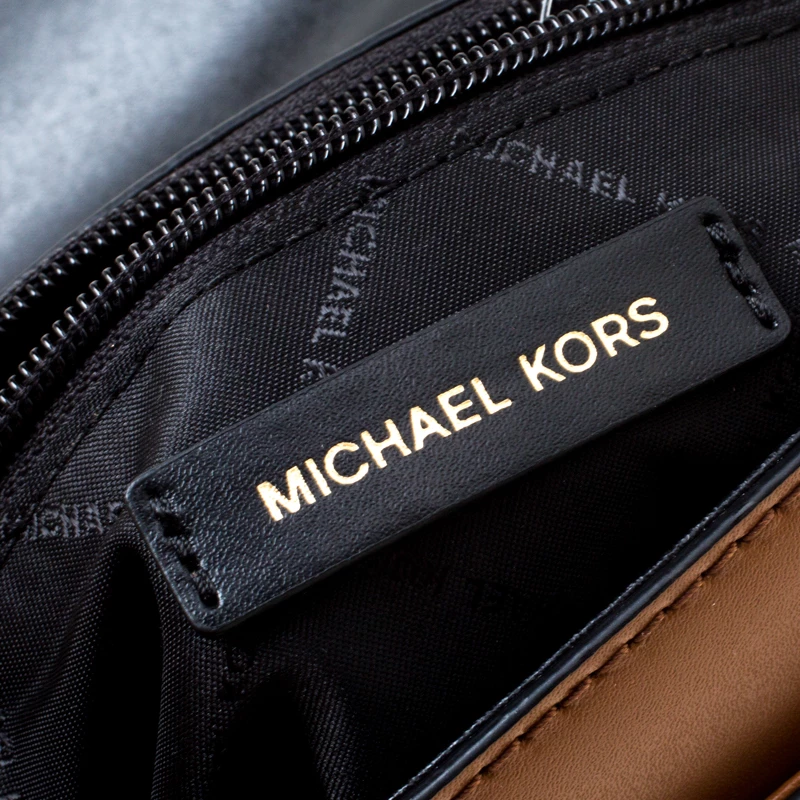 Michael Kors Tri Color Leather Medium Mindy Satchel For Women - Image 8