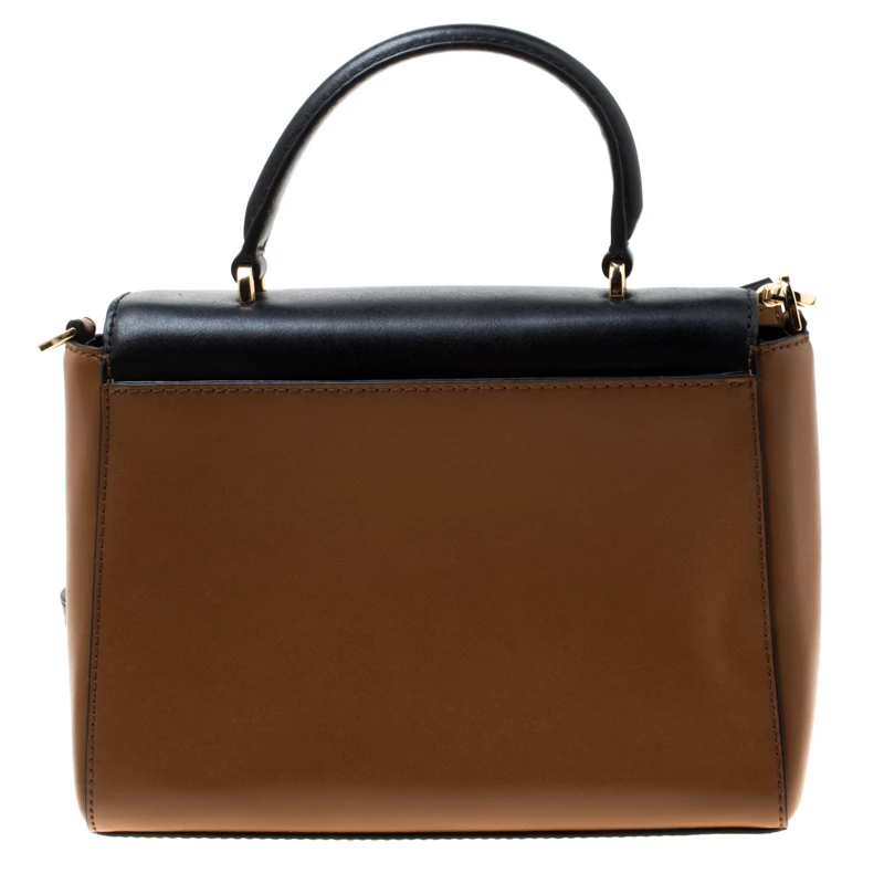 Michael Kors Tri Color Leather Medium Mindy Satchel For Women - Image 4