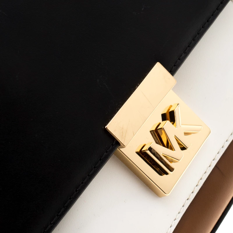 Michael Kors Tri Color Leather Medium Mindy Satchel For Women - Image 5