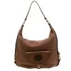 Michael Kors Brown Leather Fulton Hobo For Women