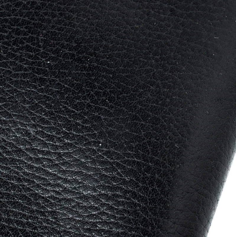 Michael Kors Black Leather Fulton Wallet For Women - Image 11