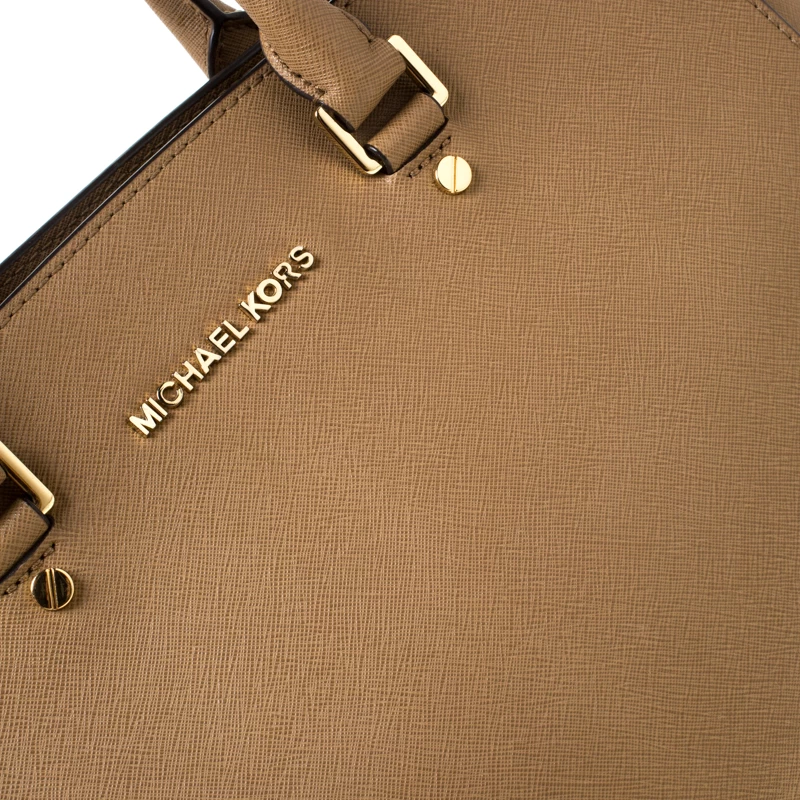 Michael Michael Kors Brown Leather Medium Selma Tote For Women - Image 5