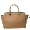 Michael Michael Kors Brown Leather Medium Selma Tote For Women