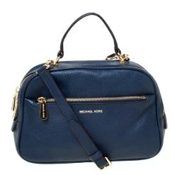 MICHAEL Michael Kors Blue Leather Crossbody Bag For Women