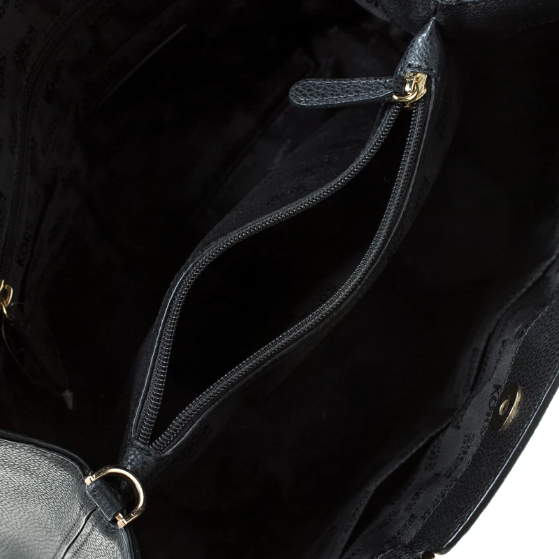 MICHAEL Michael Kors Black Leather Tote For Women - Image 7