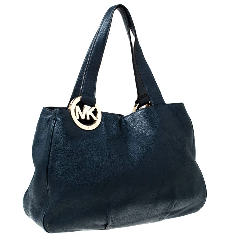 Michael Kors Navy Blue Fulton East West Tote For Women - Image 3