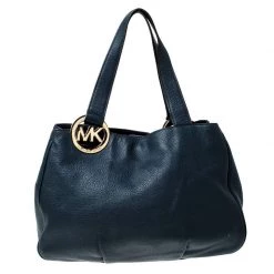Michael Kors Navy Blue Fulton East West Tote For Women