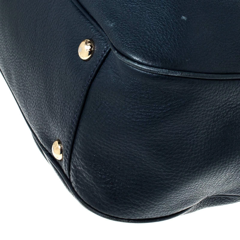 Michael Kors Navy Blue Fulton East West Tote For Women - Image 12