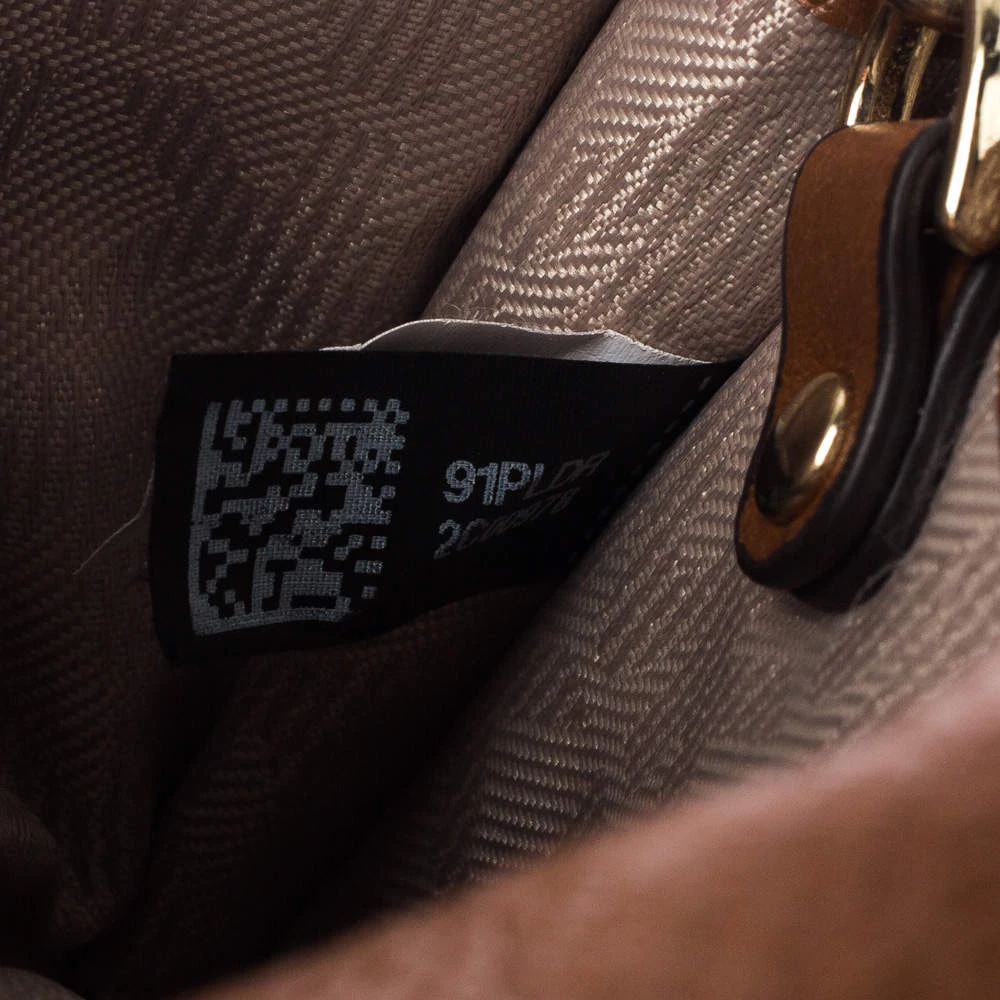 Michael Kors Brown Leather Flap Compact Wallet For Women - Image 9