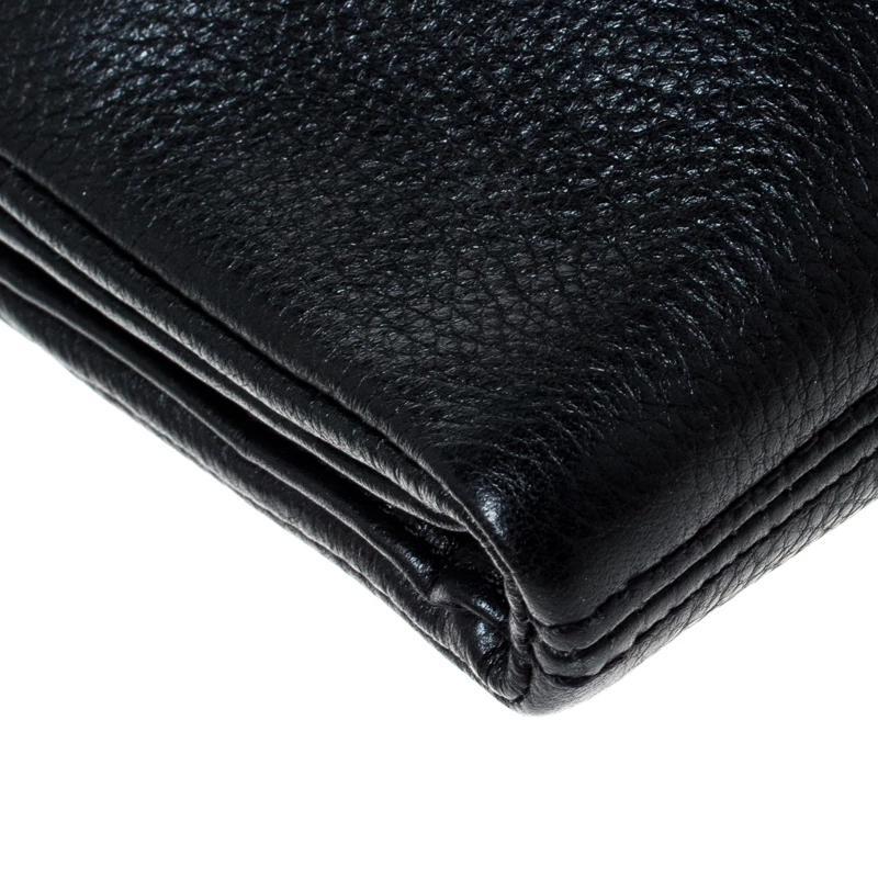 MICHAEL Michael Kors Black Leather Mini Crossbody Bag For Women - Image 10