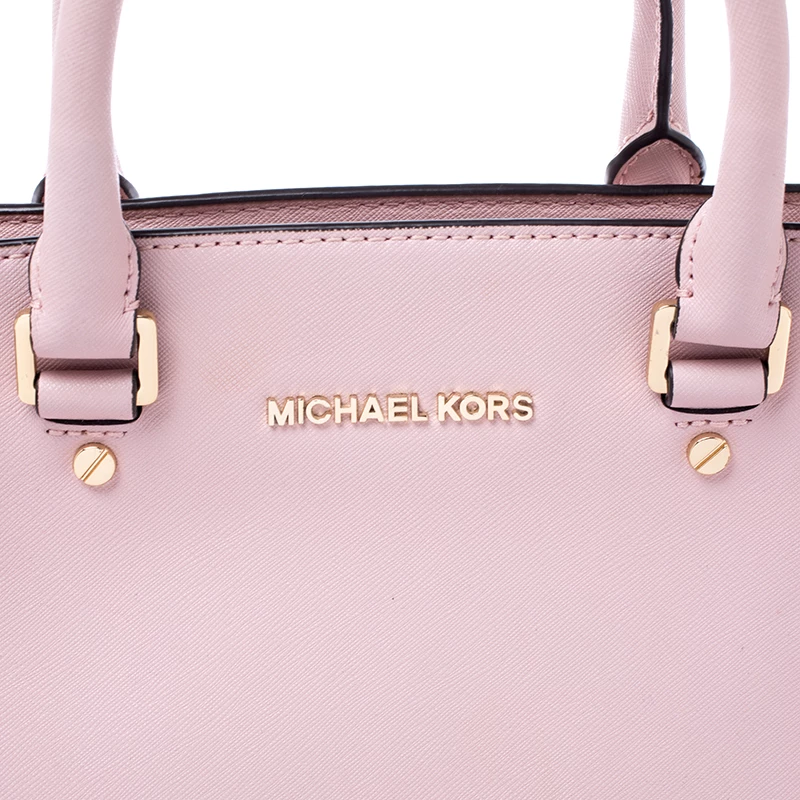 Michael Michael Kors Pink Saffiano Leather Selma Tote For Women - Image 5