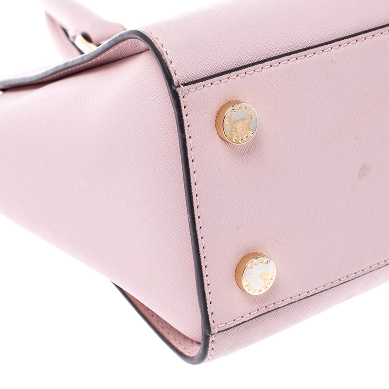 Michael Michael Kors Pink Saffiano Leather Selma Tote For Women - Image 10