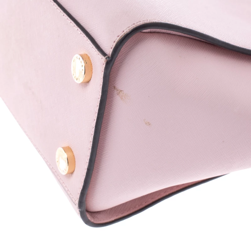 Michael Michael Kors Pink Saffiano Leather Selma Tote For Women - Image 11