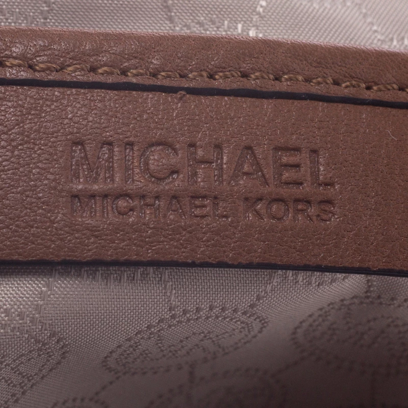 MICHAEL Michael Kors Brown Leather Fulton Shoulder Bag For Women - Image 9