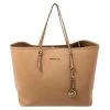 Michael Kors Tan Saffiano Leather Jet Set Tote For Women