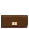 Michael Kors Tan Leather Karson Wallet For Women