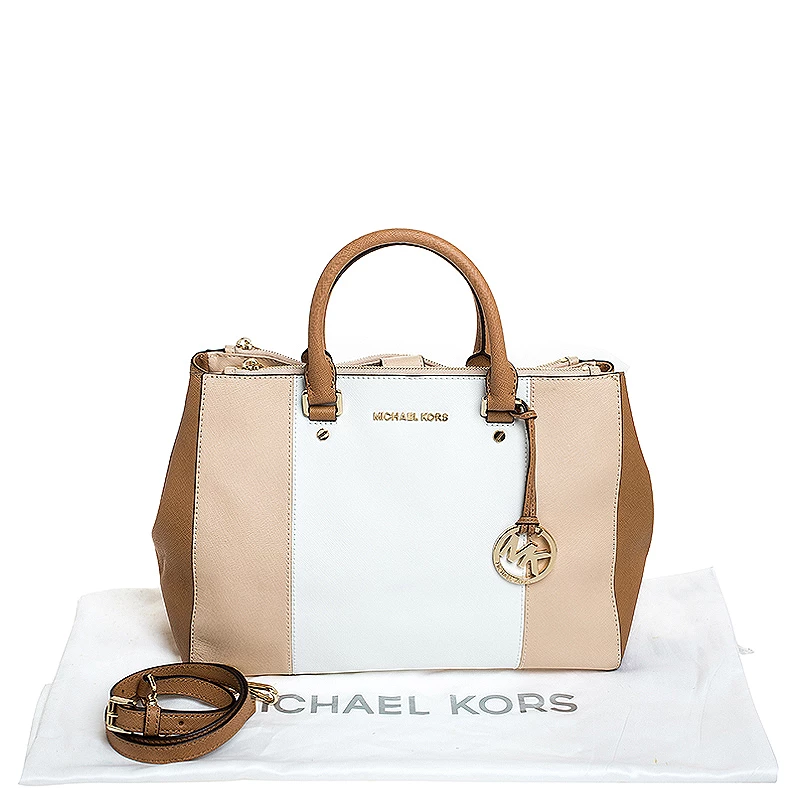 MICHAEL Michael Kors Multicolor Leather Double Zip Jet Set Tote For Women - Image 10