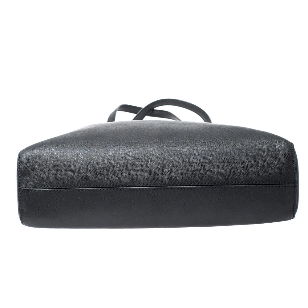 MICHAEL Michael Kors Black Leather Jet Set Tote For Women - Image 5