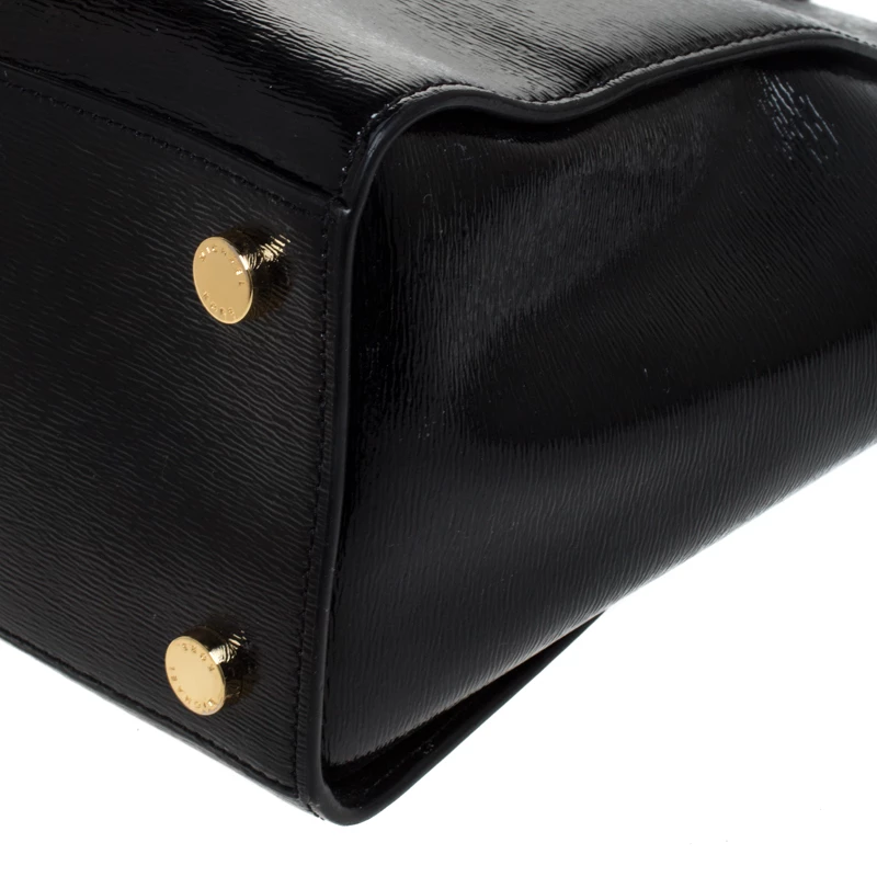 MICHAEL Michael Kors Black Patent Leather Selma Tote For Women - Image 11