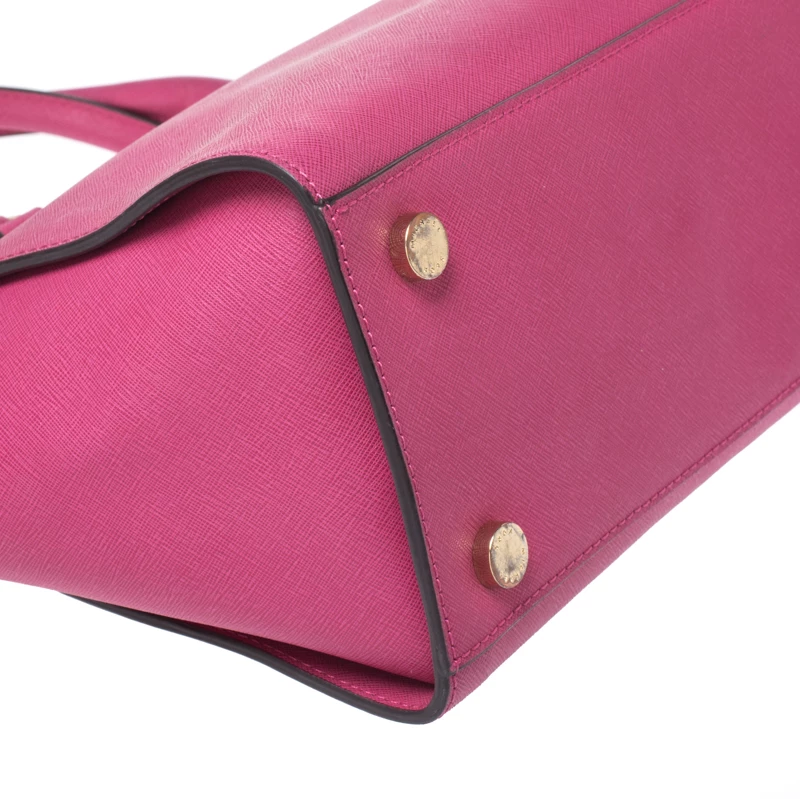 MICHAEL Michael Kors Fuchsia Leather Large Selma Tote For Women - Image 10