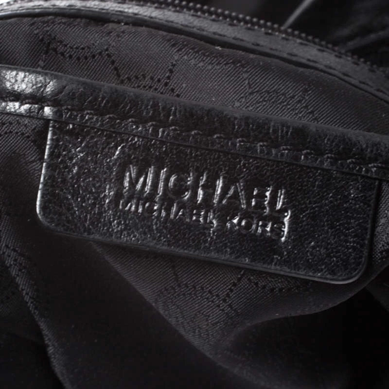 MICHAEL Michael Kors Black Leather Large Devon Tote For Women - Image 8