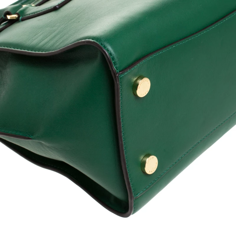 MICHAEL Michael Kors Green Leather Hamilton Tote For Women - Image 10