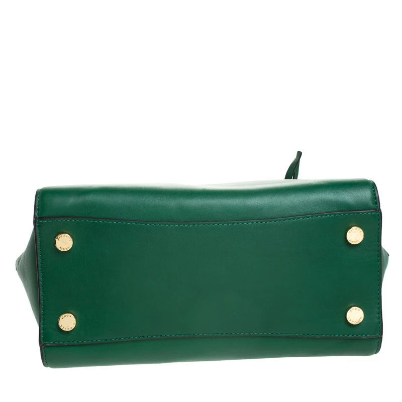 MICHAEL Michael Kors Green Leather Hamilton Tote For Women - Image 6