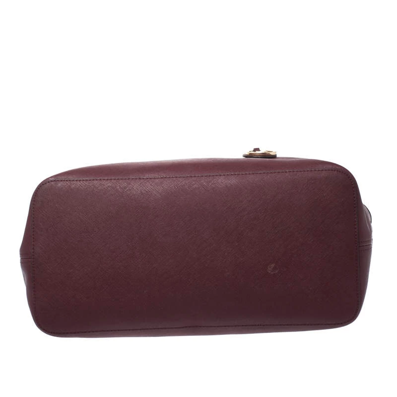 Michael Kors Burgundy Leather Jet Set Tote For Women - Image 6