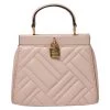 Michael Kors Pink Leather Frame Gramercy Top Handle Bag For Women
