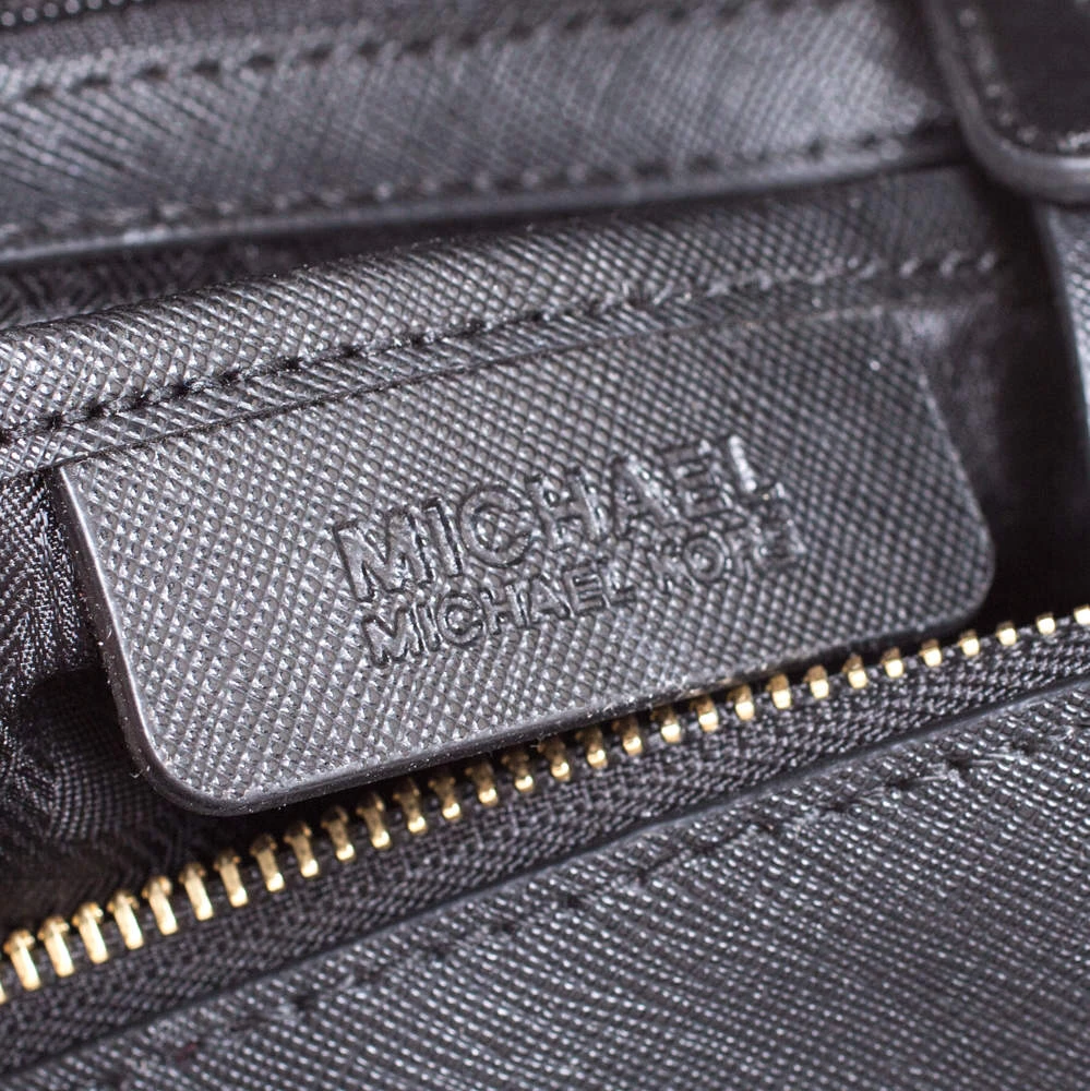 MICHAEL Michael Kors Black Leather Bridgette Tote For Women - Image 8