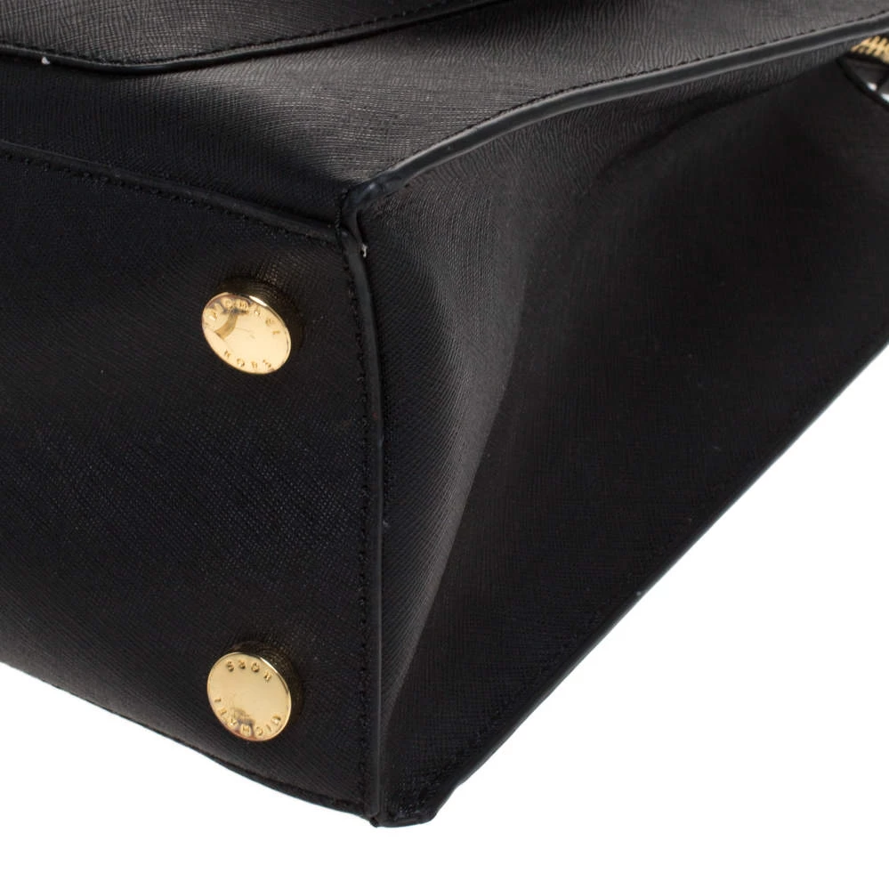 MICHAEL Michael Kors Black Leather Bridgette Tote For Women - Image 11