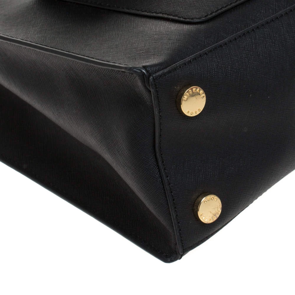 MICHAEL Michael Kors Black Leather Bridgette Tote For Women - Image 10