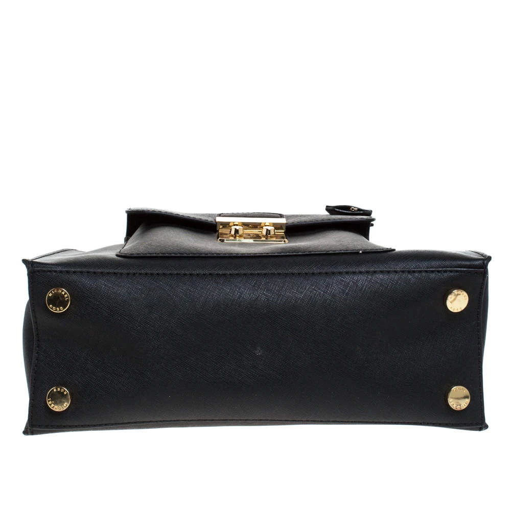 MICHAEL Michael Kors Black Leather Bridgette Tote For Women - Image 6