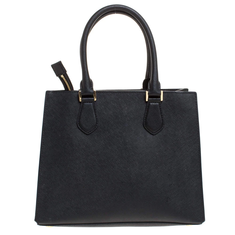 MICHAEL Michael Kors Black Leather Bridgette Tote For Women - Image 4