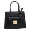MICHAEL Michael Kors Black Leather Bridgette Tote For Women
