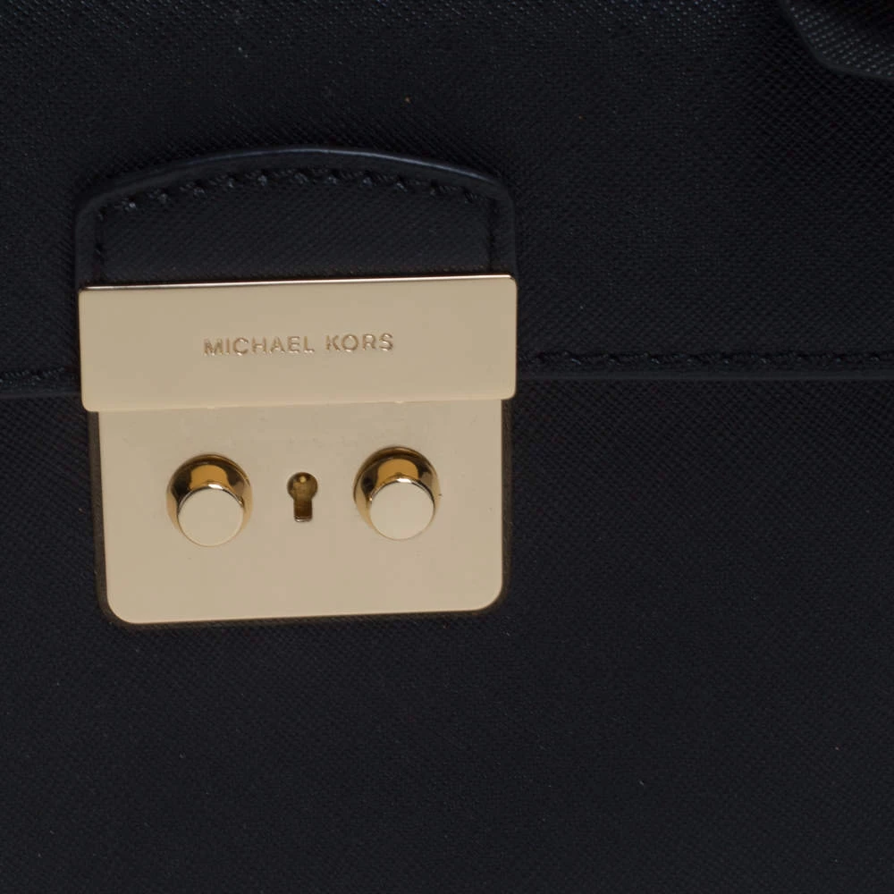 MICHAEL Michael Kors Black Leather Bridgette Tote For Women - Image 5